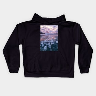 Bubbles from Below Kids Hoodie